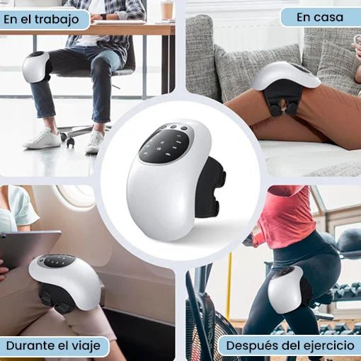 KneeRelax - Masajeador de Rodilla, Terapia Inteligente para el Dolor
