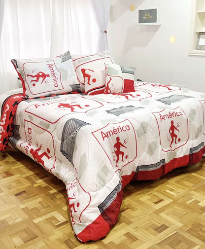 GolCama Kit de CubreCamas 5 Piezas Apoya a tu Equipo con Estilo! ⚽🏆 - [PROMOCIÓN DISPONIBLE SOLO HOY]