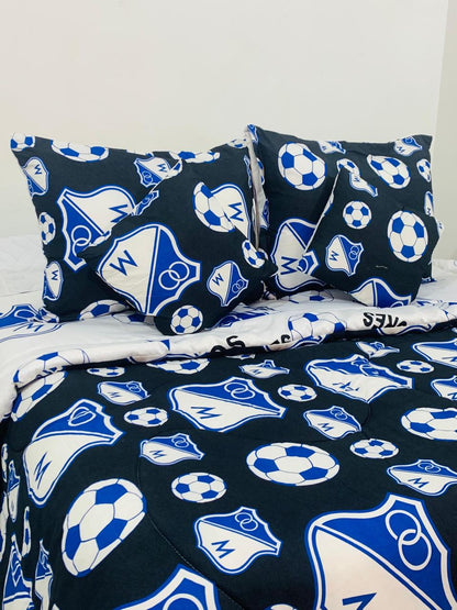 GolCama Kit de CubreCamas 5 Piezas Apoya a tu Equipo con Estilo! ⚽🏆 - [PROMOCIÓN DISPONIBLE SOLO HOY]