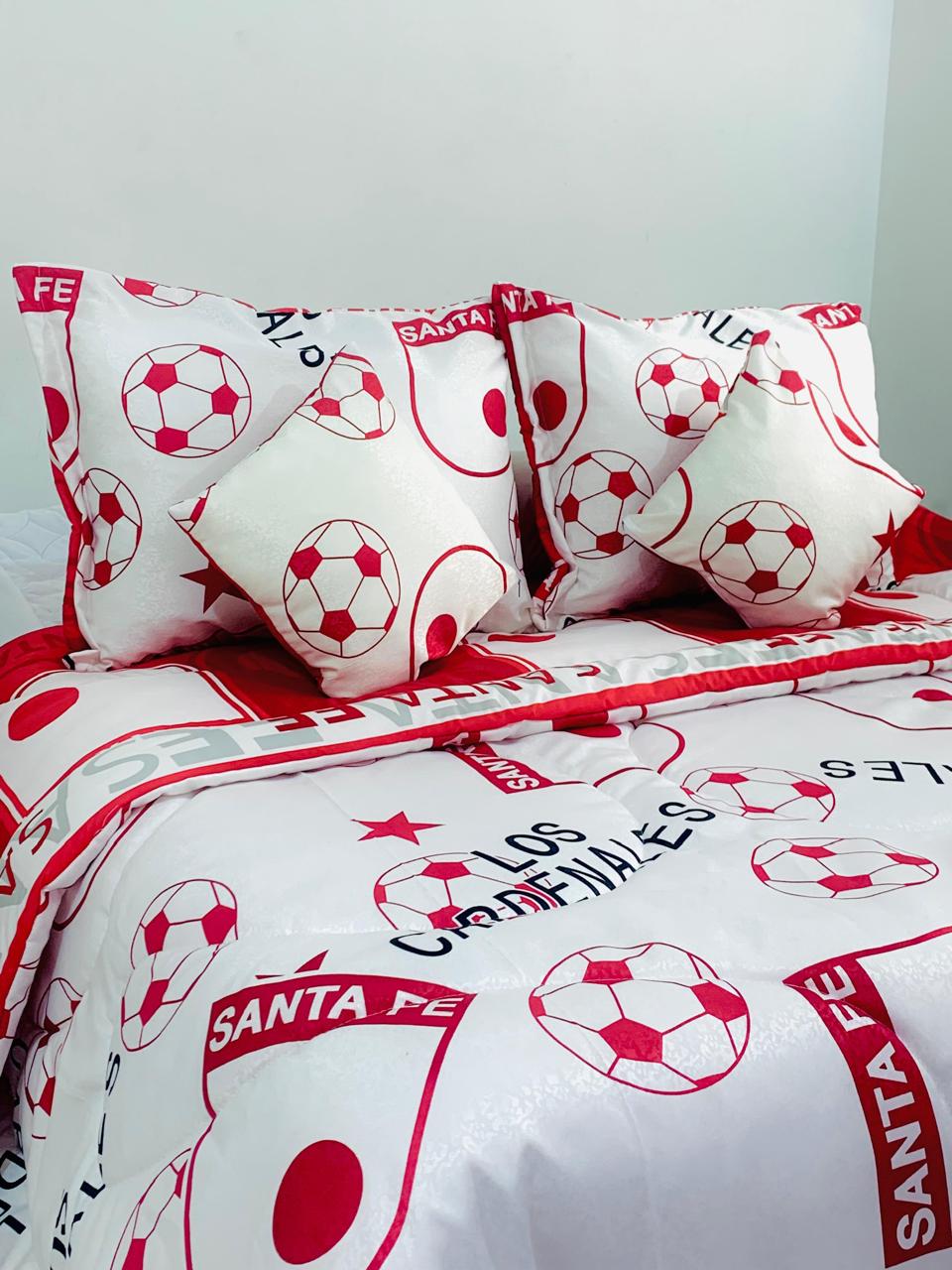 GolCama Kit de CubreCamas 5 Piezas Apoya a tu Equipo con Estilo! ⚽🏆 - [PROMOCIÓN DISPONIBLE SOLO HOY]