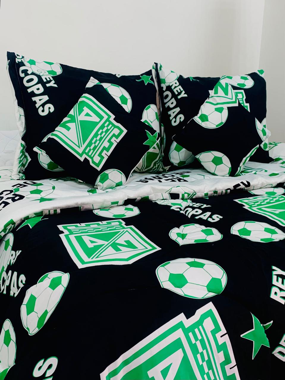 GolCama Kit de CubreCamas 5 Piezas Apoya a tu Equipo con Estilo! ⚽🏆 - [PROMOCIÓN DISPONIBLE SOLO HOY]
