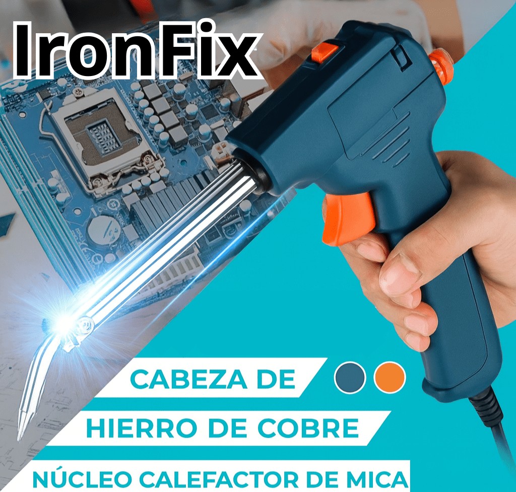 IronFix – Pistola De Soldar De Alto Rendimiento