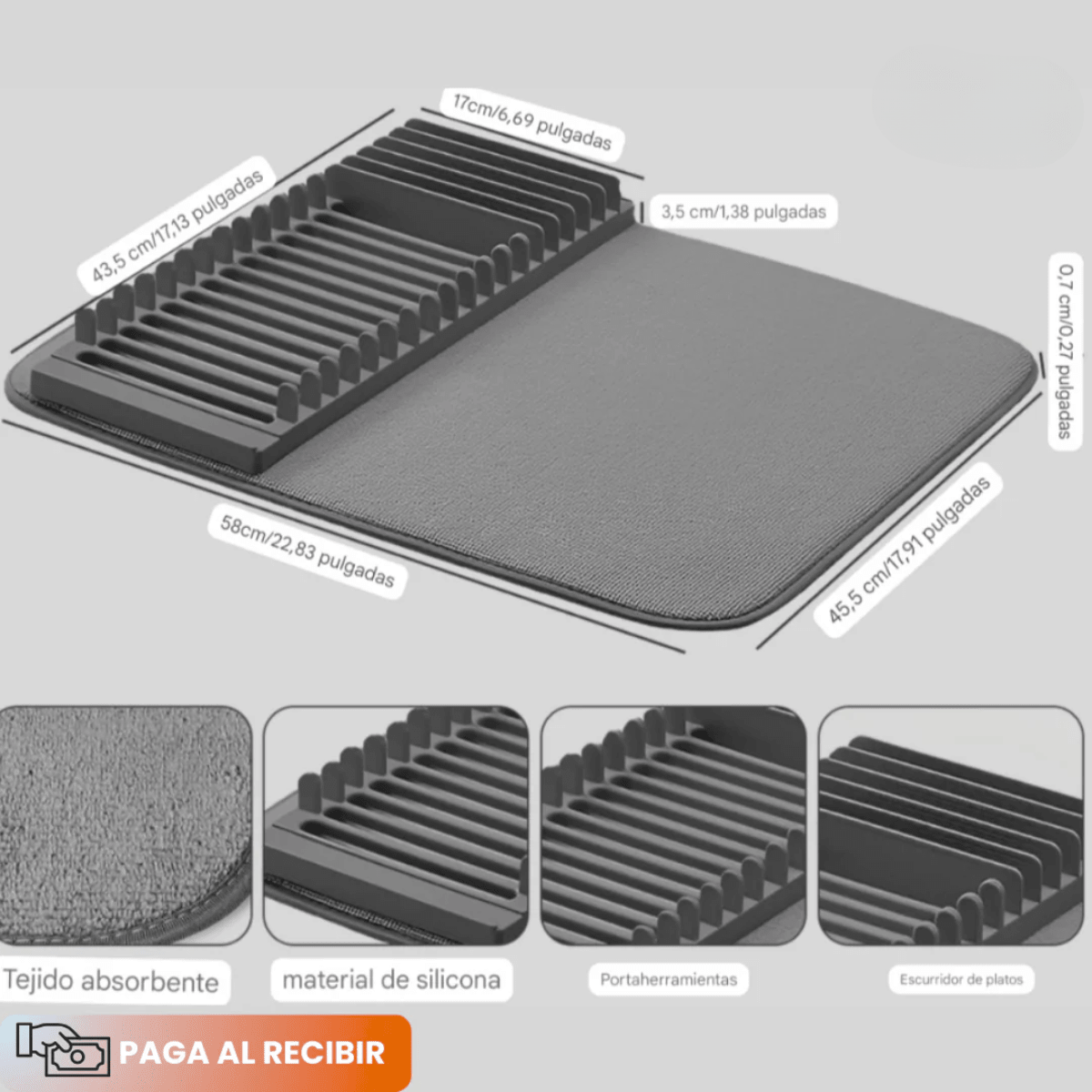 DryFold – Organización Inteligente, Encimera Siempre Seca