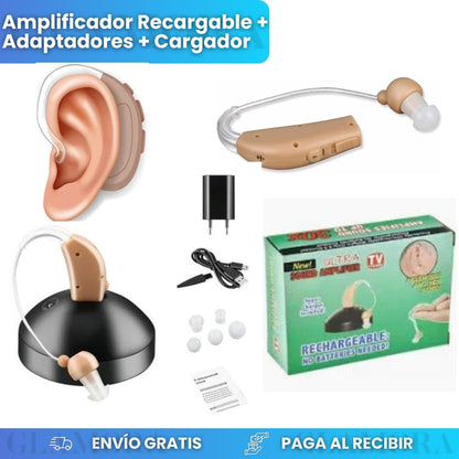 ⭐Audifono Amplificador Para Discapacidad Auditiva de Alta Calidad