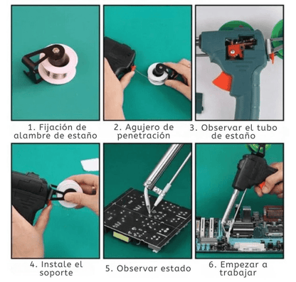 IronFix – Pistola De Soldar De Alto Rendimiento